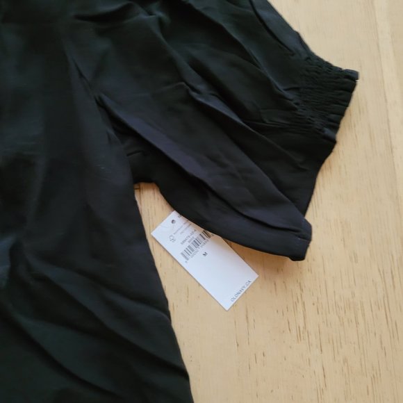 Black V-Neck Blouse - Medium - Old Navy - New with tags - Picture 6 of 11